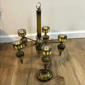 Vintage Brass Chandelier